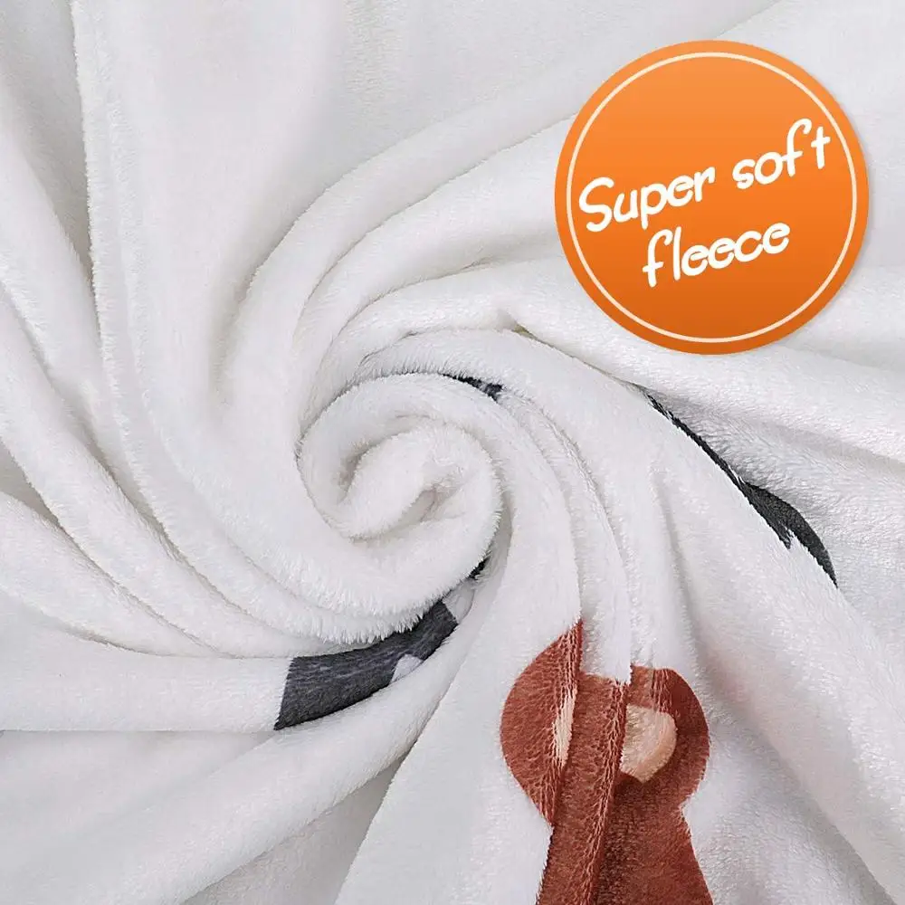 Suave lana de bebé mes hito manta para hombres y mujeres, de gran tamaño (119.38 cm x 99.06 cm) personalizado fondo de la foto bla 2